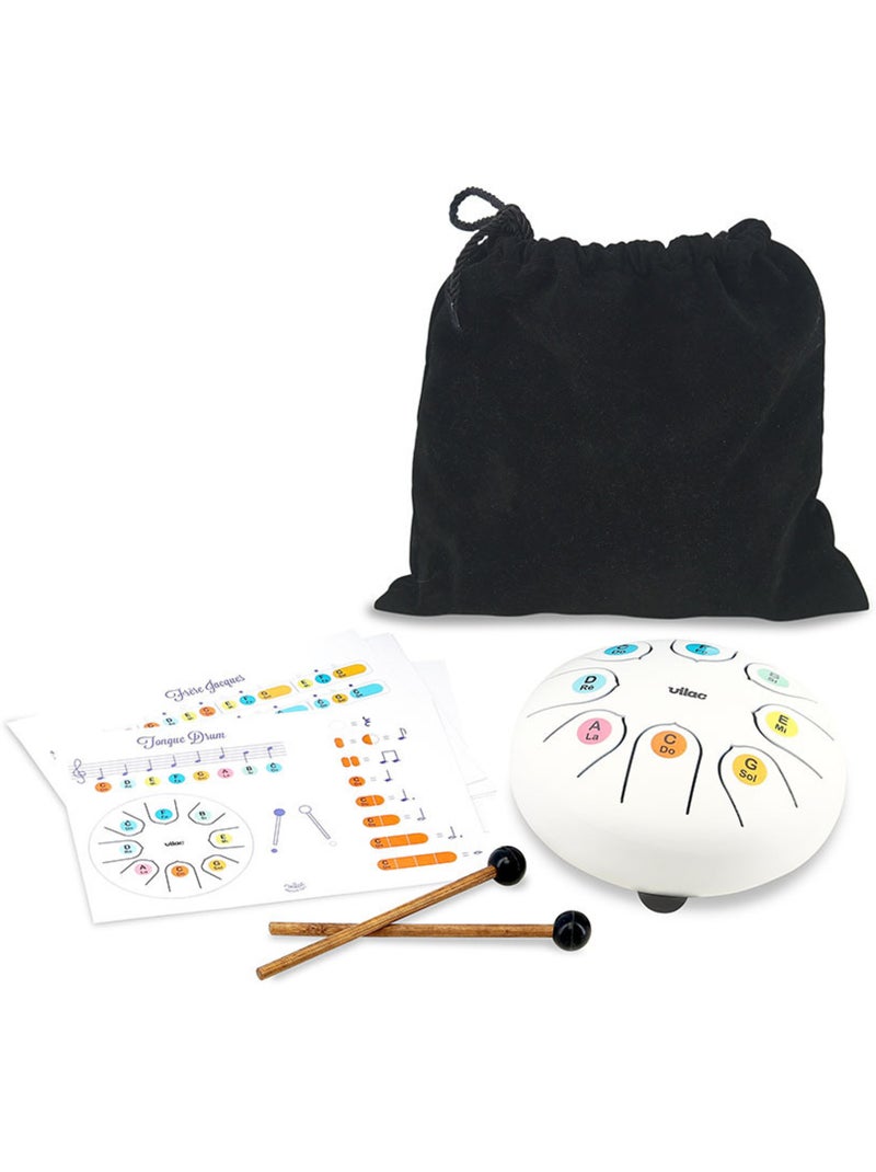 Tongue drum - Tambour à langues xylophone Blanc - Kiabi
