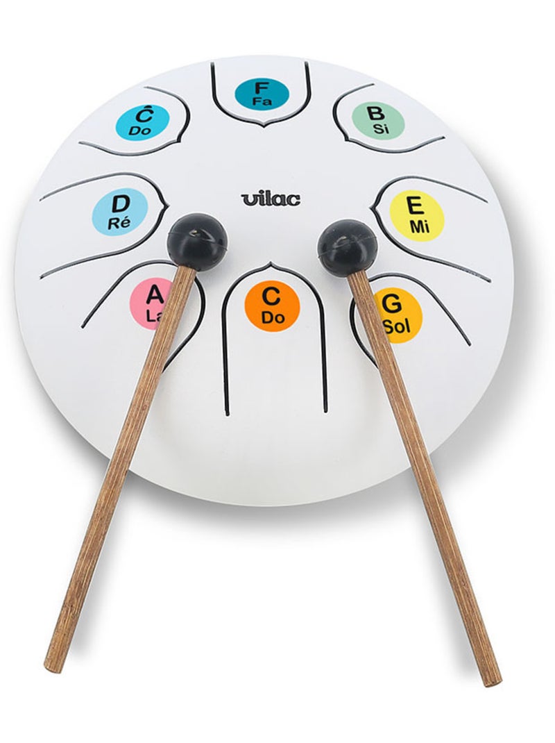 Tongue drum - Tambour à langues xylophone Blanc - Kiabi