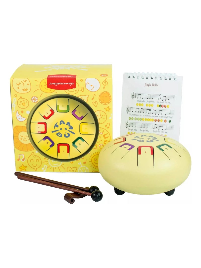 Tongue Drum 8 notes Jaune - Kiabi