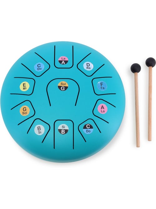 Tongue Drum en métal 11 notes - Kiabi