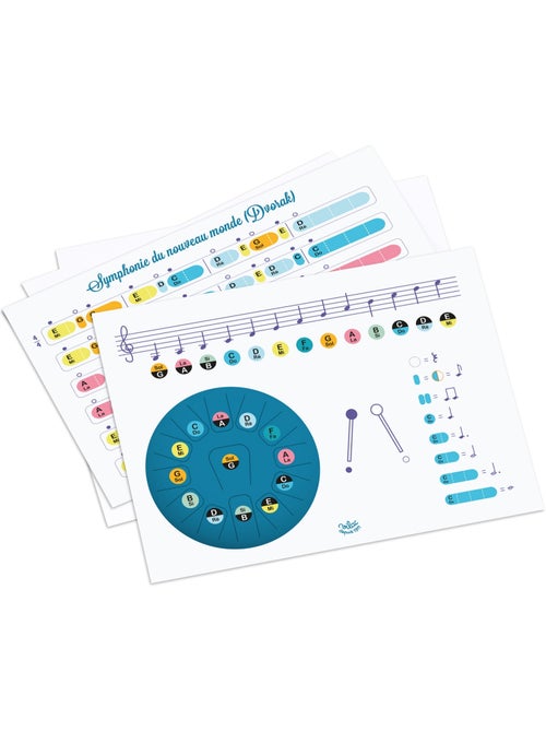 Tongue Drum en métal 13 notes - Kiabi
