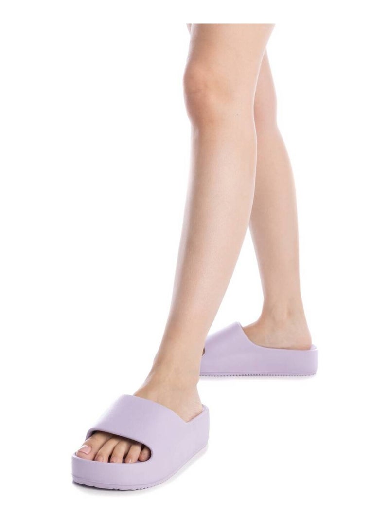 Tongues bride arrière Violet - Kiabi