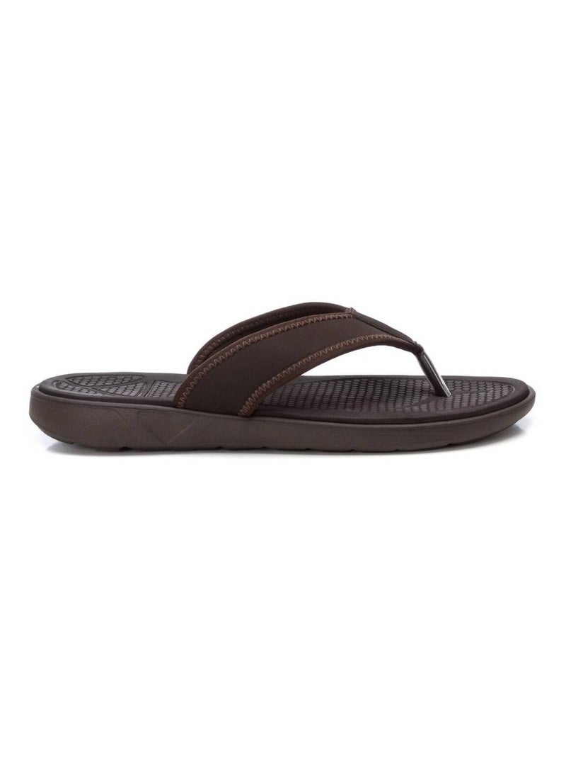 Tongues pantoufle Marron - Kiabi
