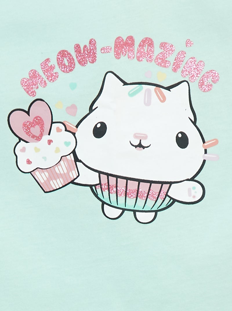 Top à bretelles volantées  'Gabby et la maison magique' VERT - Kiabi