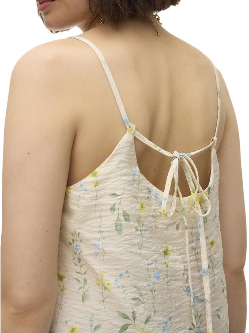 Top à Motif Femme Vero Moda Beige - Kiabi