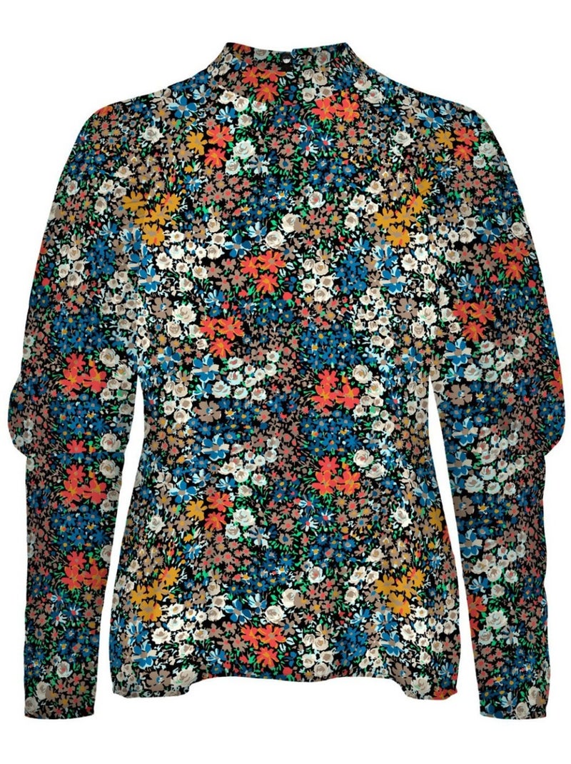 Top à motifs Vero Moda Bleu - Kiabi