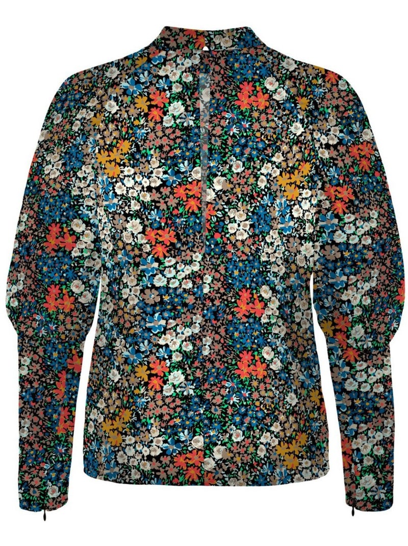 Top à motifs Vero Moda Bleu - Kiabi