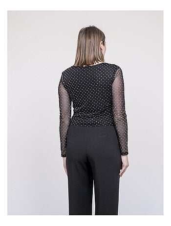 Top à strass FAVERELLE