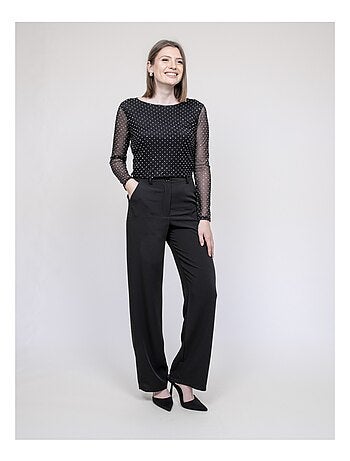 Top à strass FAVERELLE