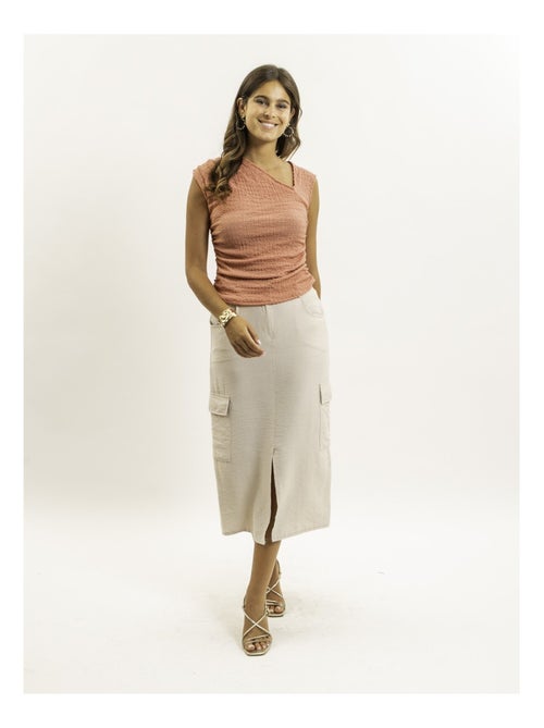 Top asymétrique FAYLA - Kiabi