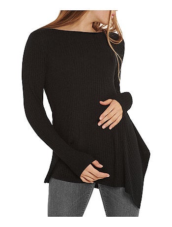 Top asymétrique manches longues Cosy