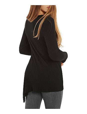 Top asymétrique manches longues Cosy