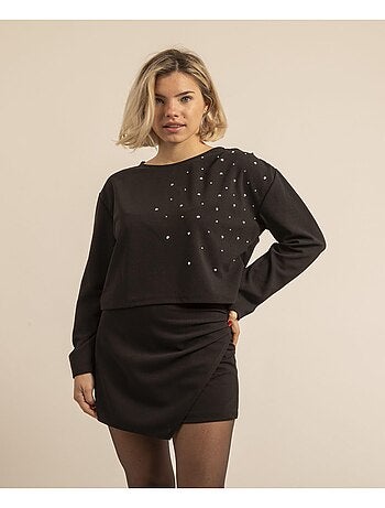 Top avec strass FABULIA