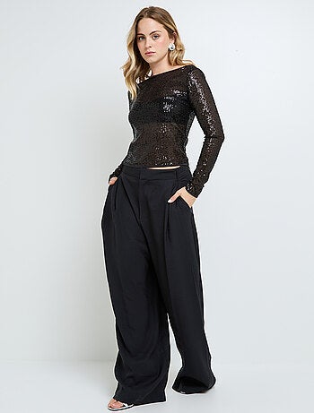 Top brassiere integree sequins Jasmine - RougeGorge Lingerie