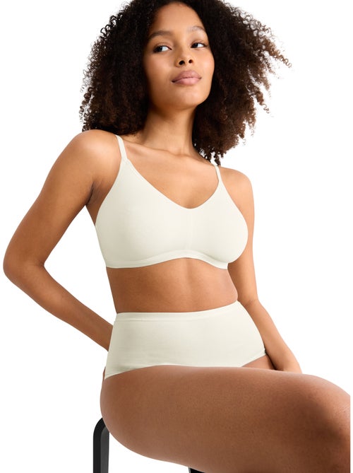 Top brassière v go daily cotton - Kiabi Top brassière v go daily cotton - Kiabi