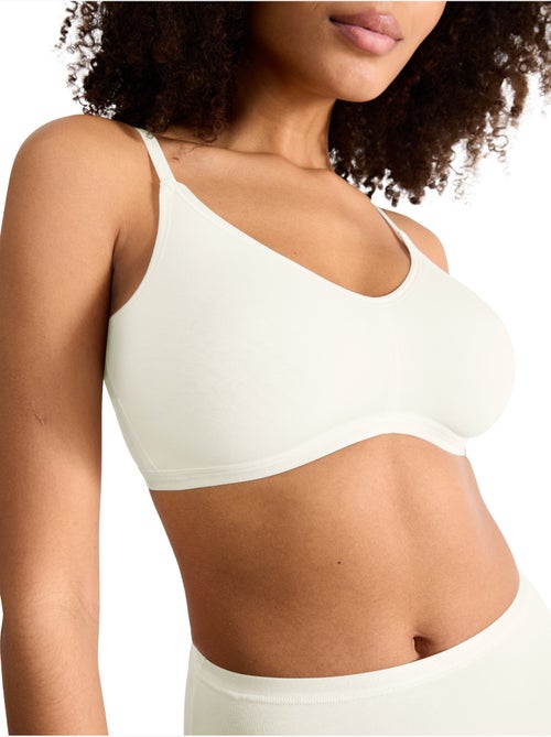 Top brassière v go daily cotton - Kiabi Top brassière v go daily cotton - Kiabi