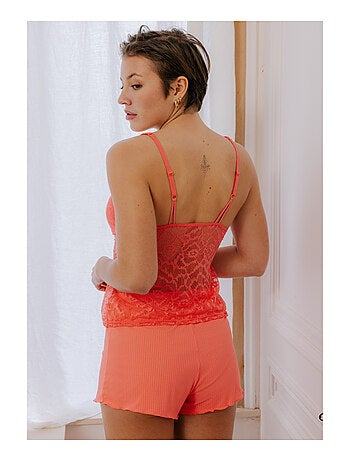 Top bretelles à coques amovibles Bahamas