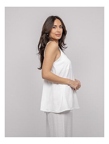 Top bretelles bijoux FELINA