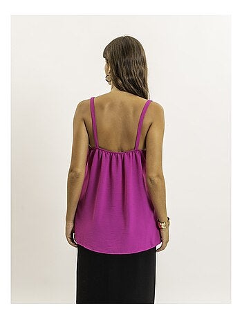 Top bretelles bijoux FELINA