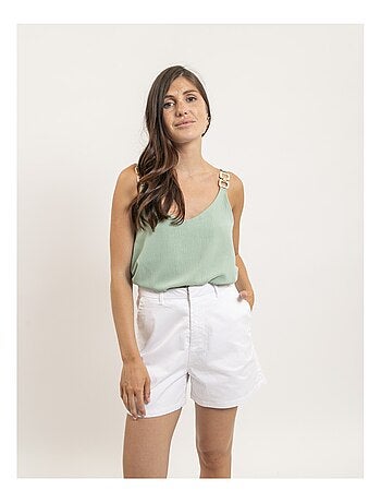 Top bretelles bijoux FELINA