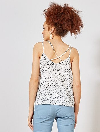 Top bretelles croisées - Kiabi