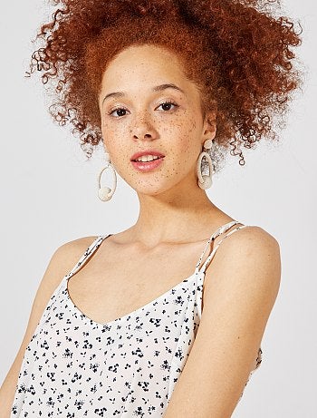 Top bretelles croisées - Kiabi