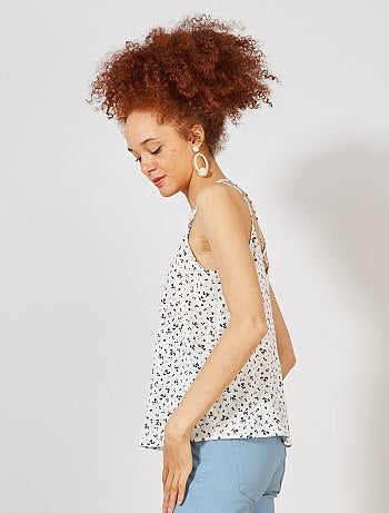 Top bretelles croisées - Kiabi