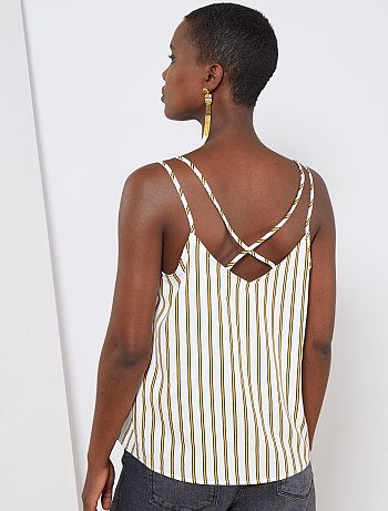 Top bretelles croisées - Kiabi