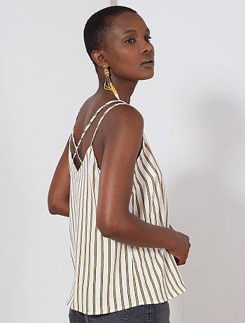 Top bretelles croisées - Kiabi