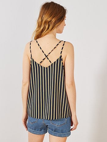 Top bretelles croisées - Kiabi