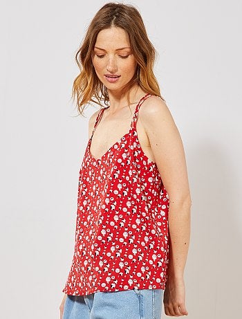 Top bretelles croisées - Kiabi