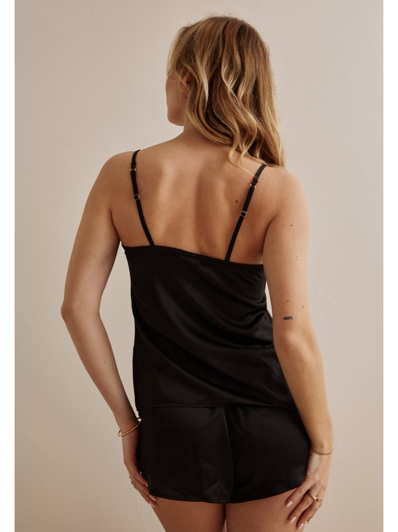 Top bretelles Danouta Noir - Kiabi