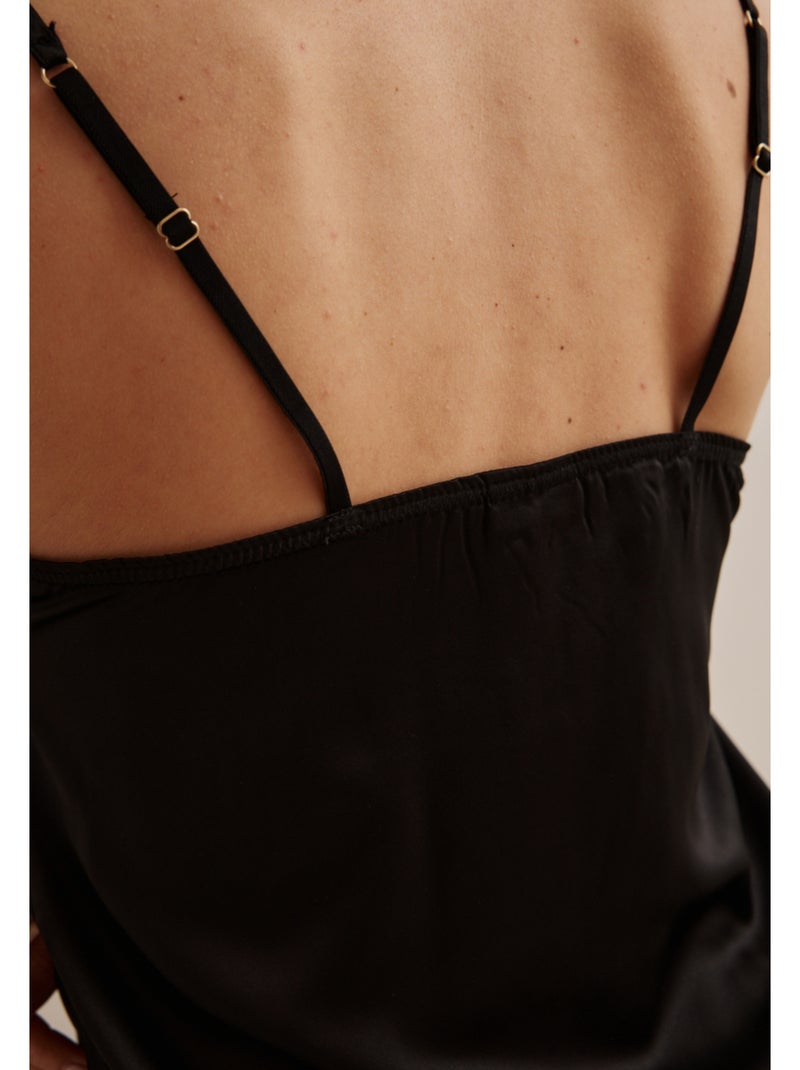 Top bretelles Danouta Noir - Kiabi