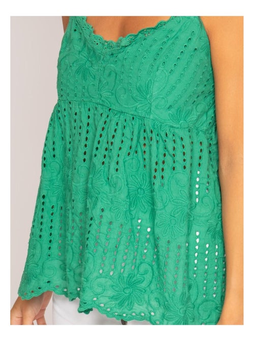 Top broderies anglaises FEVE - Kiabi