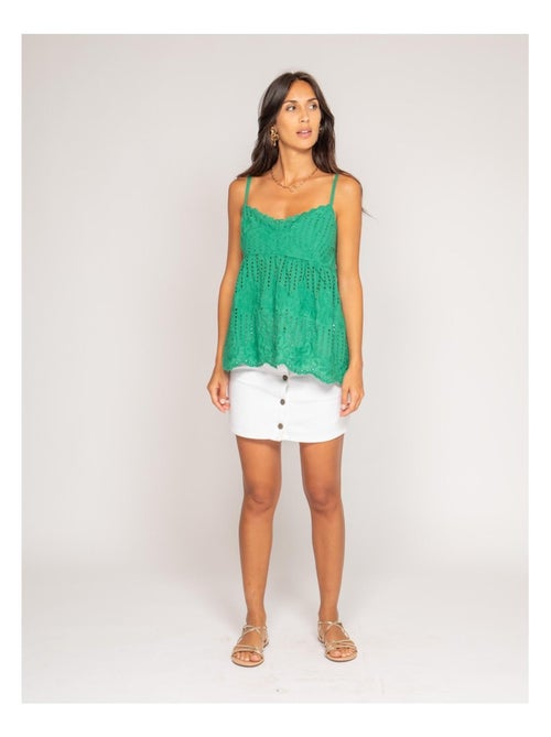 Top broderies anglaises FEVE - Kiabi