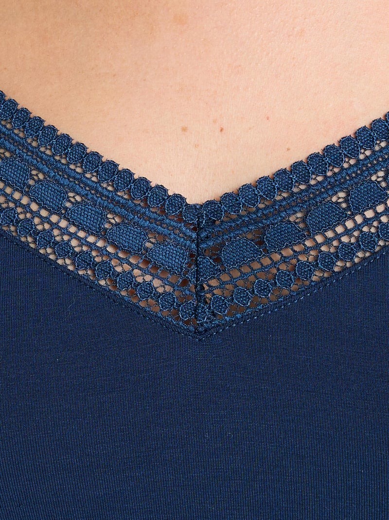 Top Camille - RougeGorge Lingerie Bleu marine - Kiabi