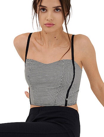 Top caraco bustier Mia