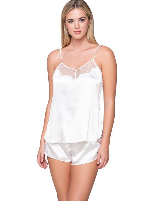 Top caraco fines bretelles Prestige Satin - Kiabi