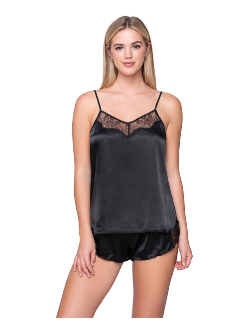 Top caraco fines bretelles Prestige Satin - Kiabi