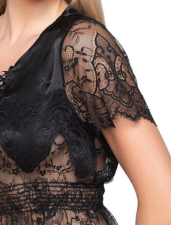 Top caraco manches courtes AMELIE