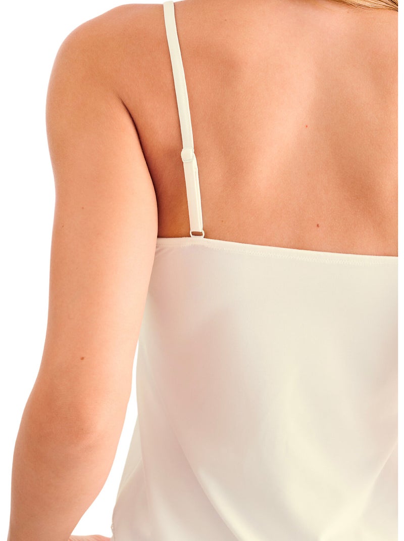 Top caraco sans armatures Opal Ecru - Kiabi
