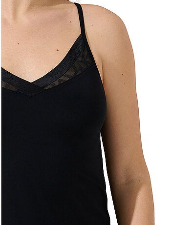 Top caraco sans armatures Opal