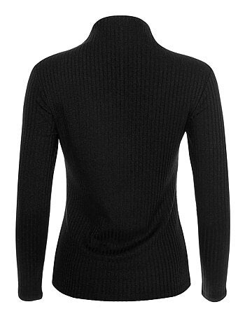 Top col montant manches longues Cosy