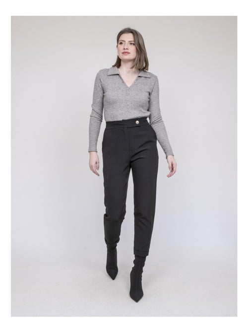 Top col polo FRANINA - Kiabi