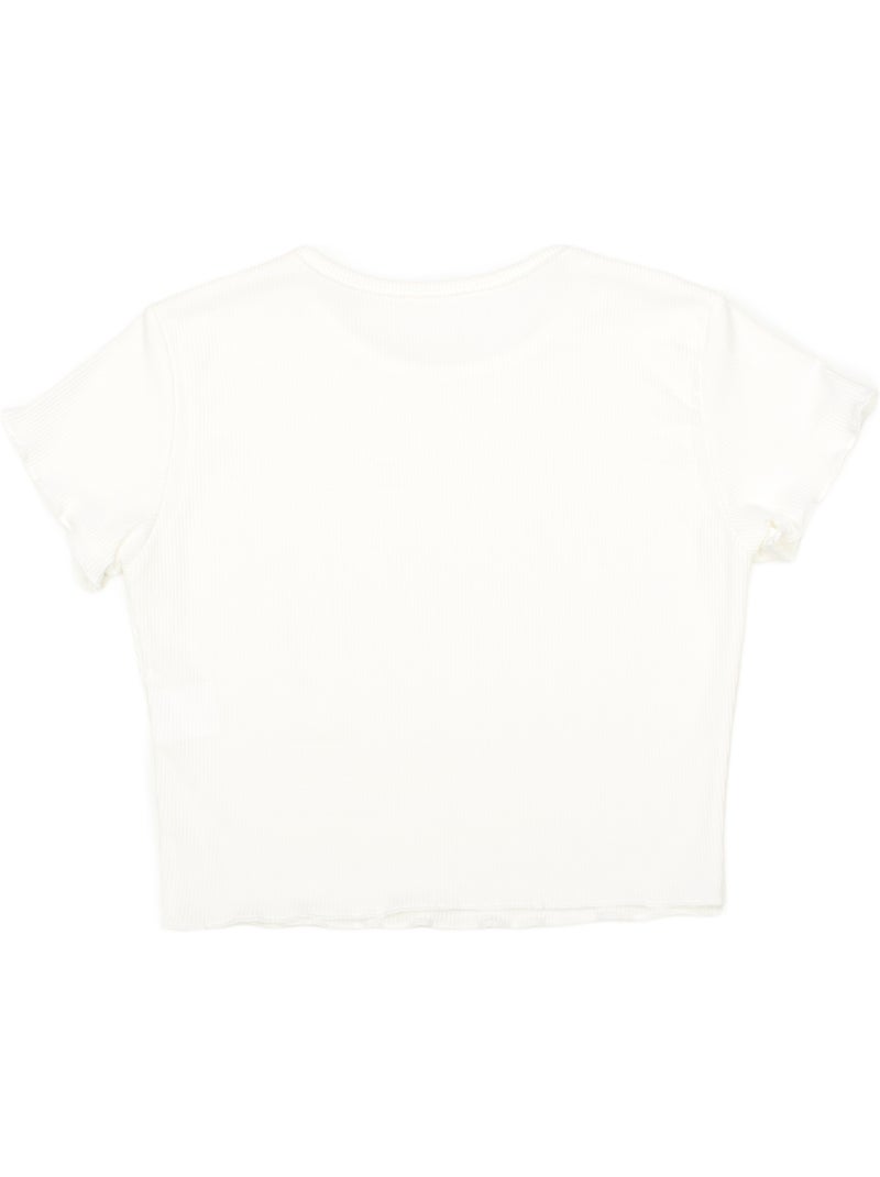 Top col rond - Kids Star Blanc - Kiabi