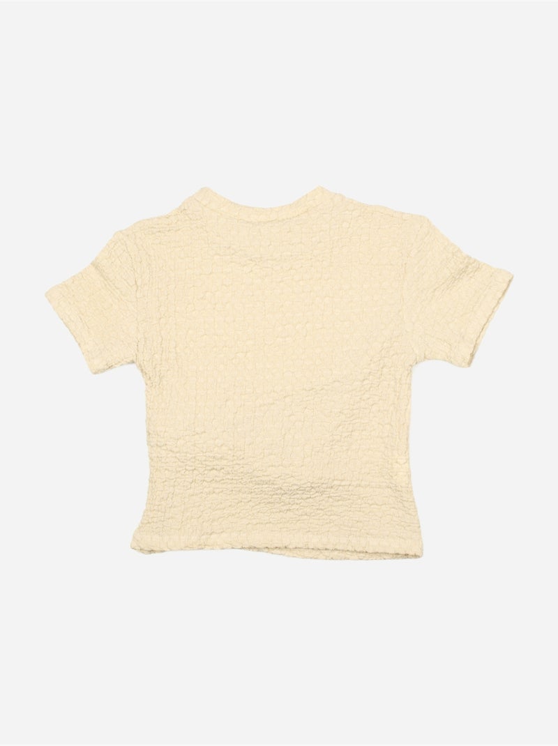 Top col rond - Kids Star Crème - Kiabi