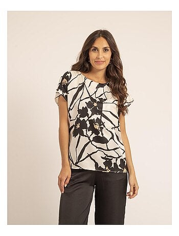 Top col rond motifs FIJELLE