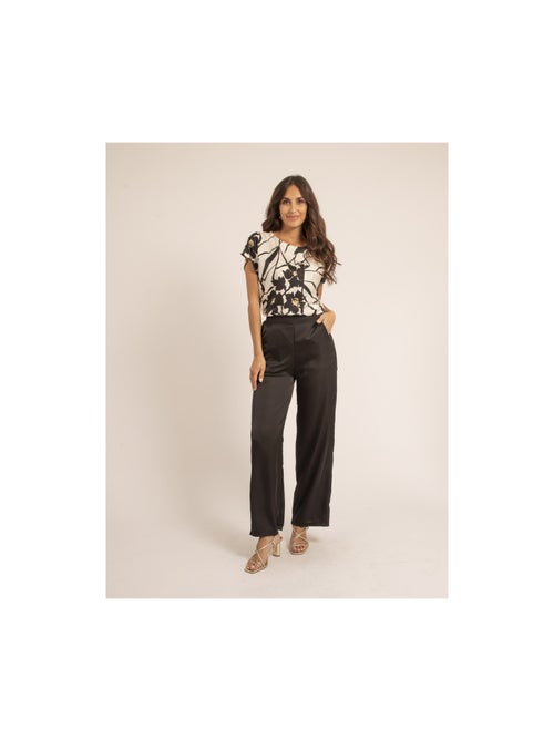 Top col rond motifs FIJELLE - Kiabi