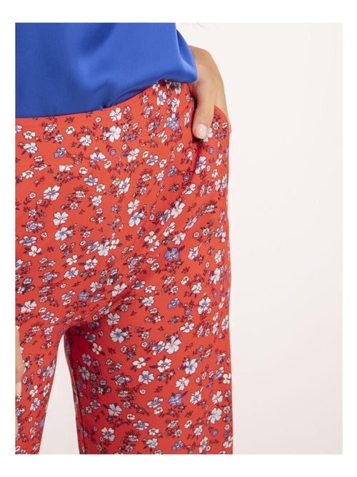 Top col V satin FIKA - Kiabi