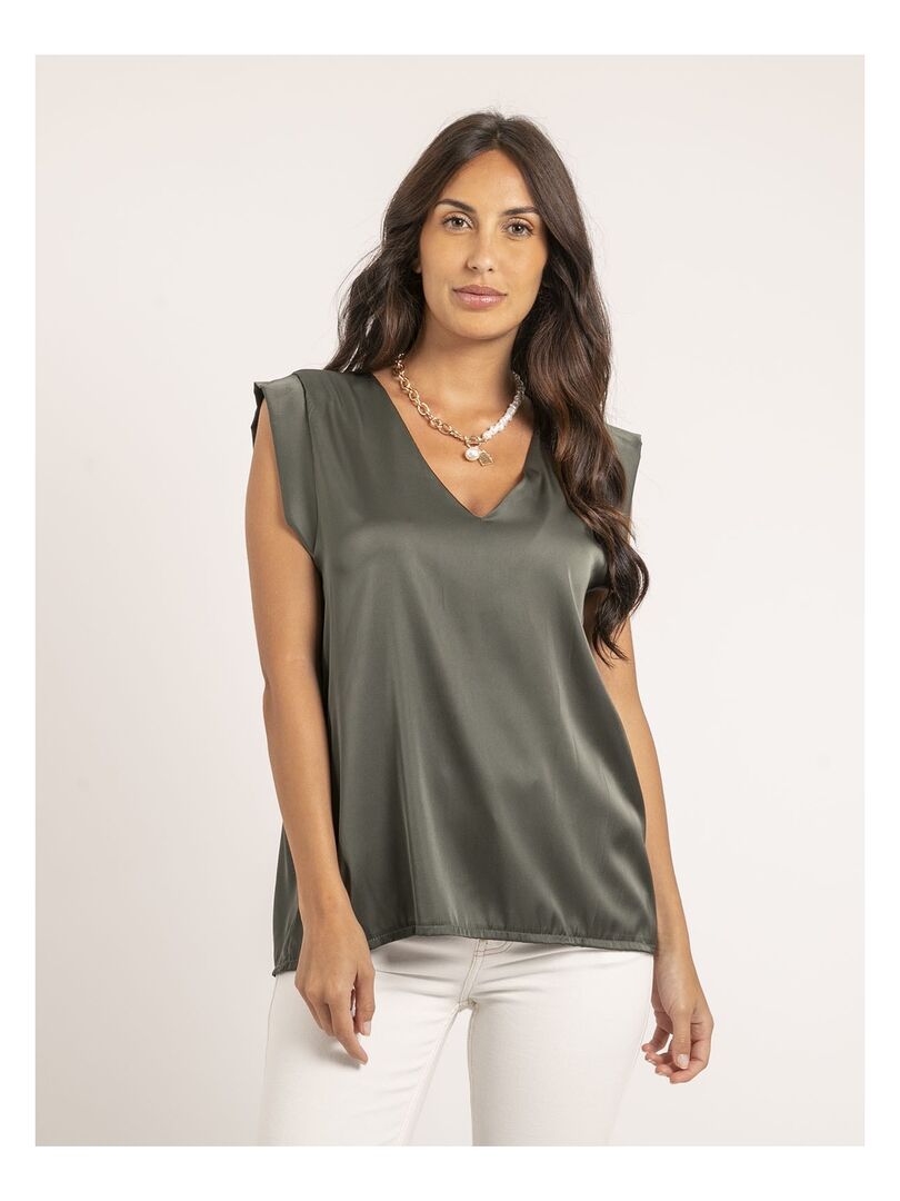 Vonta Top in Kaki